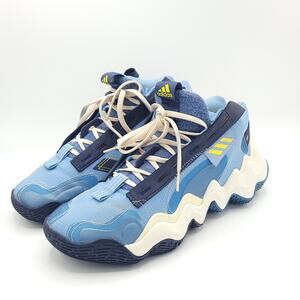 Adidas Women’s Exhibit B Candace Parker Mid Top Blue Basketball Shoes Size 9